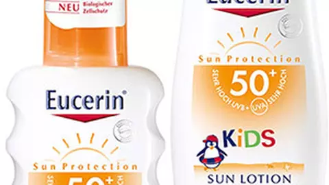 Eucerin – formula biologica de protectie solara pentru copii