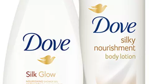 Gama de ingrijire a pielii Dove Silk Glow