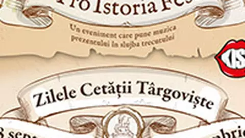 In weekend - Zilele Cetatii Targoviste