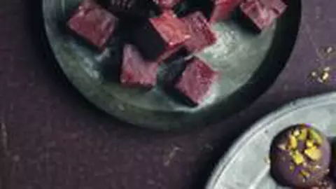 Cuburi de ciocolată cremoasă