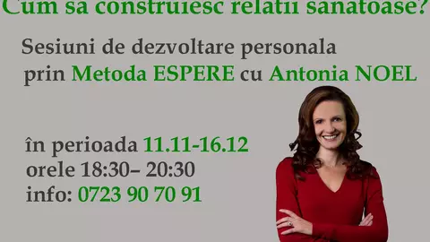 Workshop «Cum să construiesc relaţii sănătoase?»