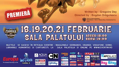 „Scooby-Doo şi Misterul piramidei” – show pentru toată familia 