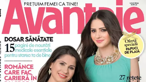 Cuprinsul revistei Avantaje, ediţia iunie 2014