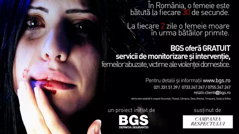 Servicii gratuite de monitorizare şi intervenţie pentru femeile abuzate