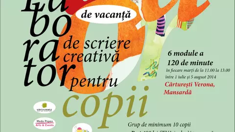 Povești de vacanţă. Scriere creativă pentru copiii de 9- 14 ani