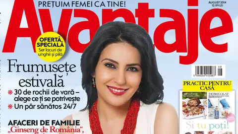 Revista AVANTAJE - editia August 2014. Editorial