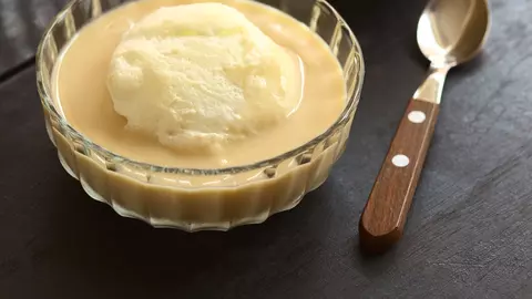 Lapte de pasăre cu miere
