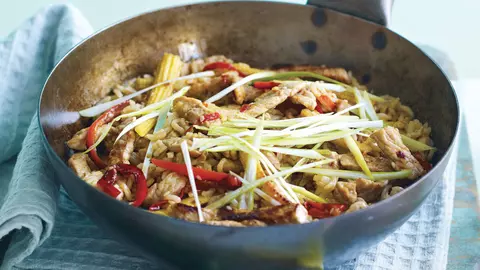 Porc stir-fry rapid