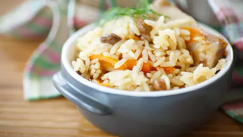 Pilaf călugăresc: Cel mai gustos pilaf de post