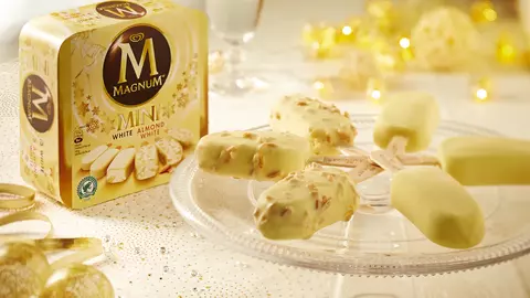 Magnum Mini White îți îndulcește Crăciunul