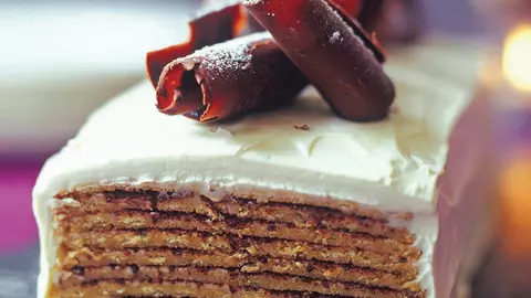 Buturugă tiramisu fără coacere