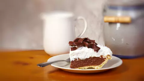 Tartă de ciocolată Mississippi Mud Pie