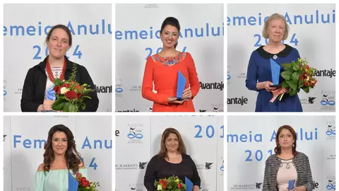 Câștigătoarele de la Gala ”Femeia Anului” Avantaje: Video