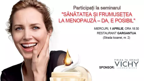 Cum a fost la seminarul Sănătatea și Frumusețea la Menopauza – DA, E POSIBIL!