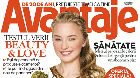 A apărut revista Avantaje, ediția lunii iunie!
