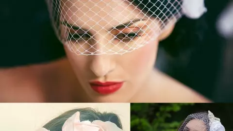 Top 16 accesorii de păr pentru o nuntă modernă