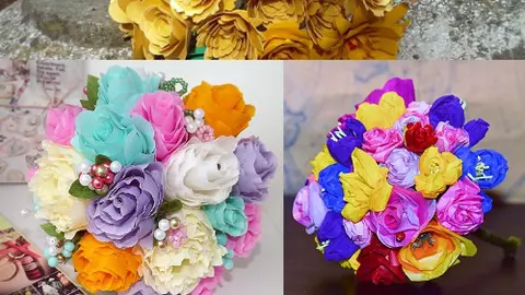 Top 12 buchete colorate pentru mirese de pe Breslo.ro