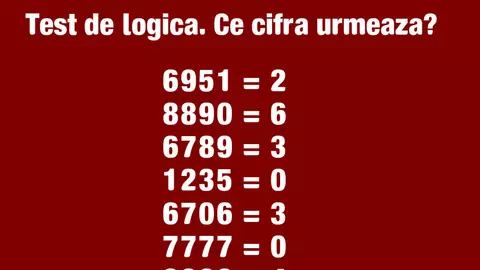 Test de logică. Ghicești răspunsul?