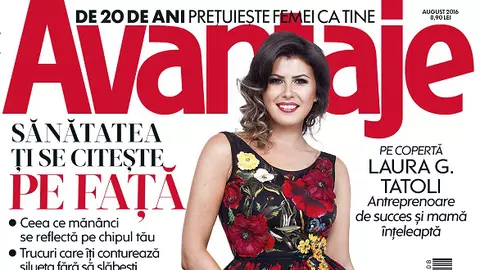 A apărut revista AVANTAJE, ediția lunii august