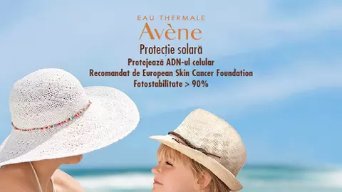 (P)  Protecție solară SIGURĂ pentru tine și familia ta cu Avene Sun Care
