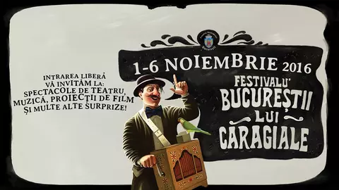 Începe Festivalul "Bucureștii lui Caragiale"