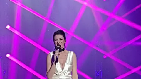 Iuliana Tudor, aşa cum nu ai mai văzut-o! A făcut senzație aseară, la Semifinală Eurovision 2017