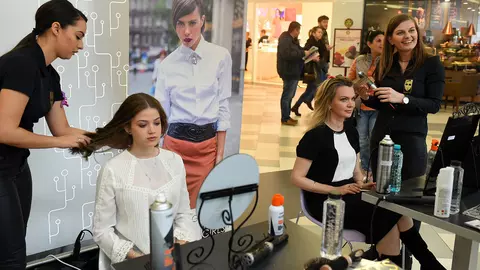 Cum s-a desfăşurat castingul pentru concursul "Portret de femeie"