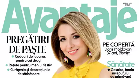 A apărut revista AVANTAJE, ediția lunii aprilie 2017