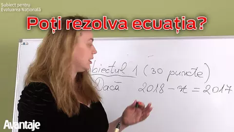 Când la mate dai de greu. Episodul 1: Ecuații