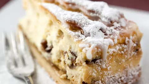 Rețetă de pască cu brânză, fără aluat. Un adevărat deliciu
