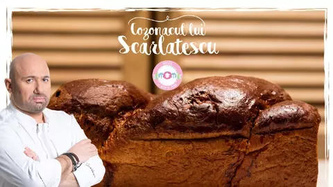 Cozonac pufos și gustos. Trucuri de la Chef Cătălin Scărlătescu