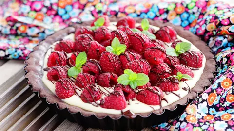 Tartă cu fructe de pădure, varianta dietetică