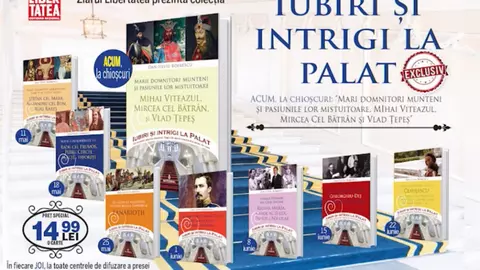 „Iubiri și intrigi la palat” dezvăluite de Silviu Dan Boerescu în cele mai recente romane ale lui
