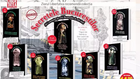 Silviu-Dan Boerescu continuă seria colecției „Secretele  Bucureștilor”