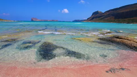 Elafonissi – plaja roz a insulei Creta