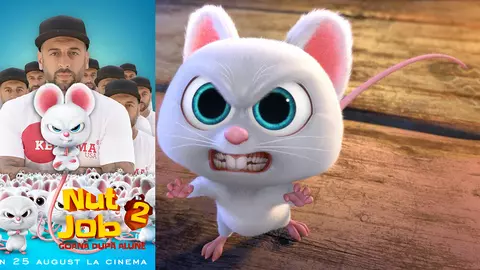 CRBL este un şoricel în animaţia „Nut Job 2: Goana după alune”