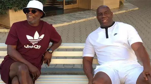 Samuel L Jackson și Magic Johnson au fost luat drept imigranți în Italia