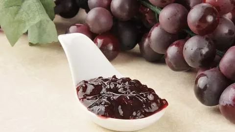 Dulceață de struguri. Rețeta fără zahăr