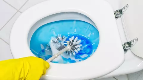 Cum poți prepara o soluție care să îți dezinfecteze toaleta