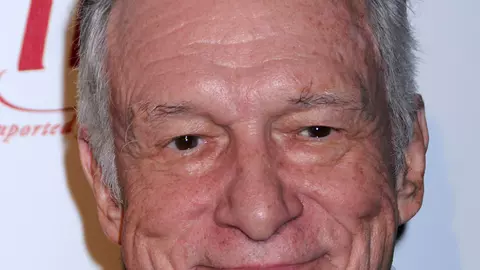 Ultima fotografie cu Hugh Hefner înainte de a muri! Fondatorul Playboy arăta ca un bătrân oarecare