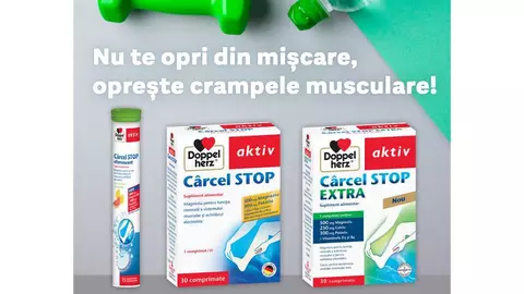 Nu te opri din mișcare, oprește crampele musculare!