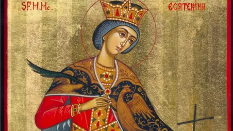 Pe 25 noiembrie e cruce neagră în calendar! Biserica Ortodoxă o pomește pe Sfânta Ecaterina