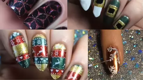 Cum să-ți faci cea mai frumoasă manichiură de Crăciun? 25 de modele pentru unghii care te vor inspira de sărbători