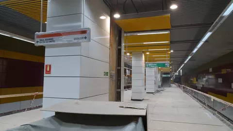 Cum arată stațiile de metrou de pe Magistrala 5 și când vor fi finalizate lucrările