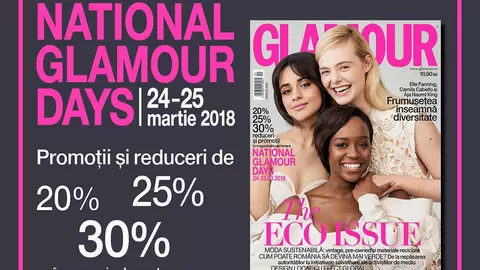 National GLAMOUR Days 2018: reduceri substanțiale la colecțiile de primăvară