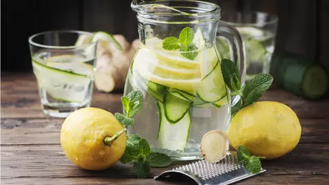 Cum să scapi de burtă, în doar 24 de ore, după mesele copioase de Paște? Băutura care face minuni