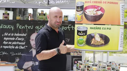 (P) d’aucy și Chef Cătălin Scărlătescu spun „oui” și a doua oară. La Festivalul Gustului Românesc