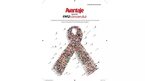 Avantaje spune #NUcancerului, campanie de informare și conștientizare a importanței prevenției