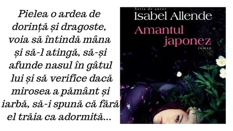 Cartea săptămânii:  Amantul japonez de Isabel Allende
