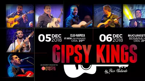 Gipsy Kings vin în România. Concertele vor avea loc în Cluj-Napoca și București